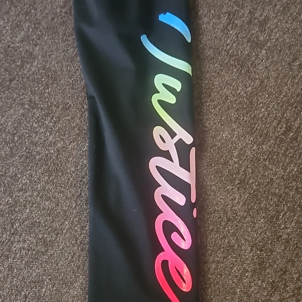 Justice Black Leggings for Kids